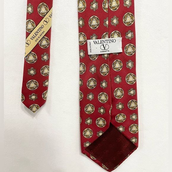 Valentino Silk Tie - Picture 4 of 7